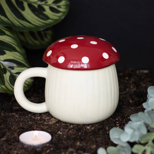 Tasse en forme de champignon