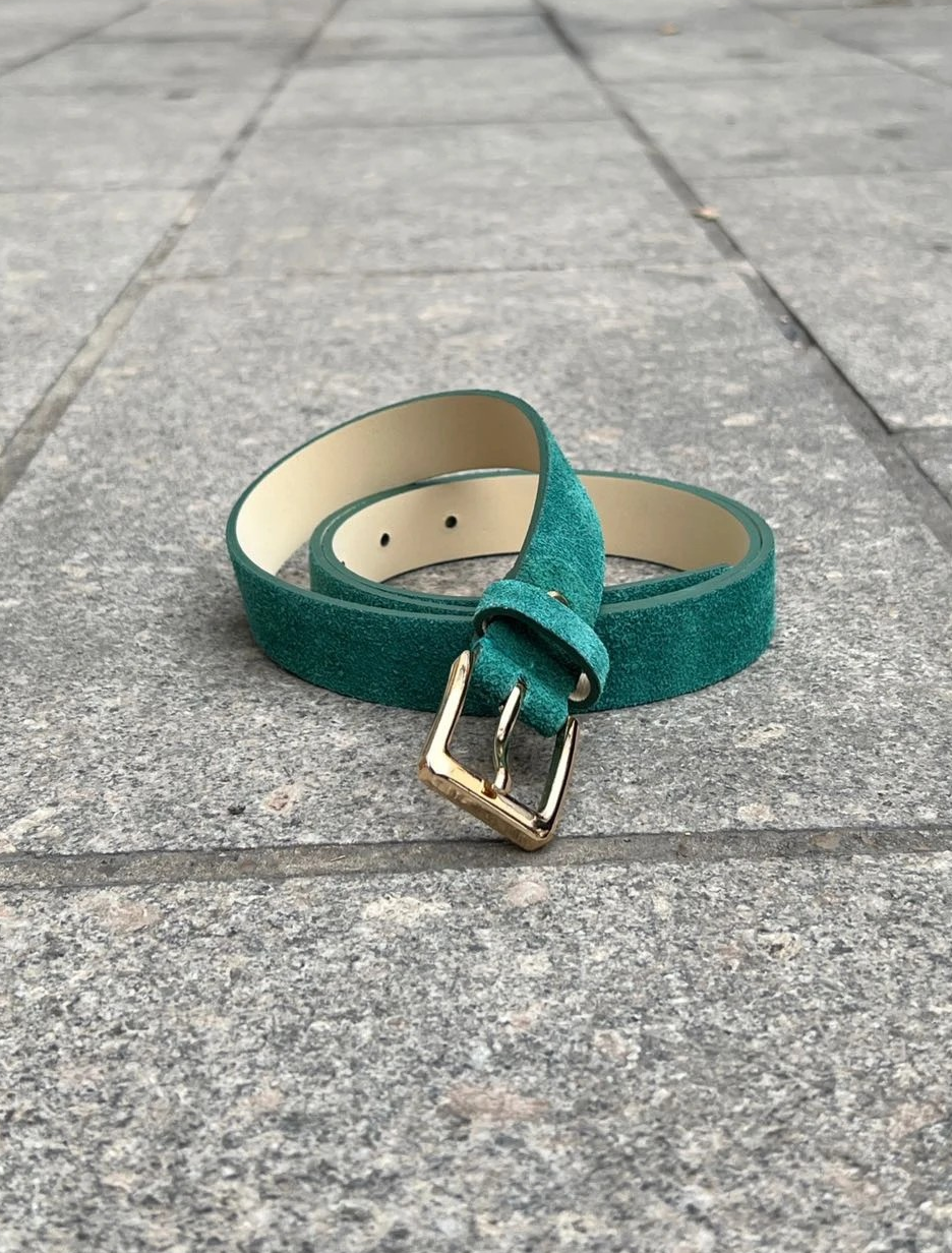 Ceinture  CALY en daim - 9 coloris disponibles